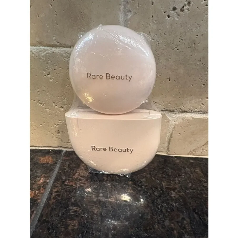 Rare Beauty True to Myself Tinted Pressed Powder - Porcelain & Happy Bundle